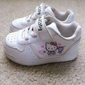 Kids Sneakers with Hello Kitty Design - White , size 8